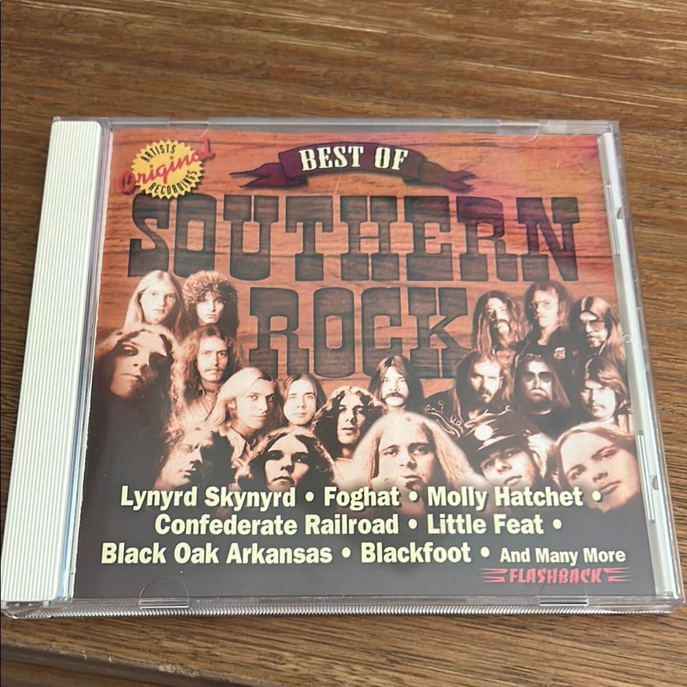 Best of Southern Rock CD Skynyrd Foghat Conf Railroad Hatchet Van Zant